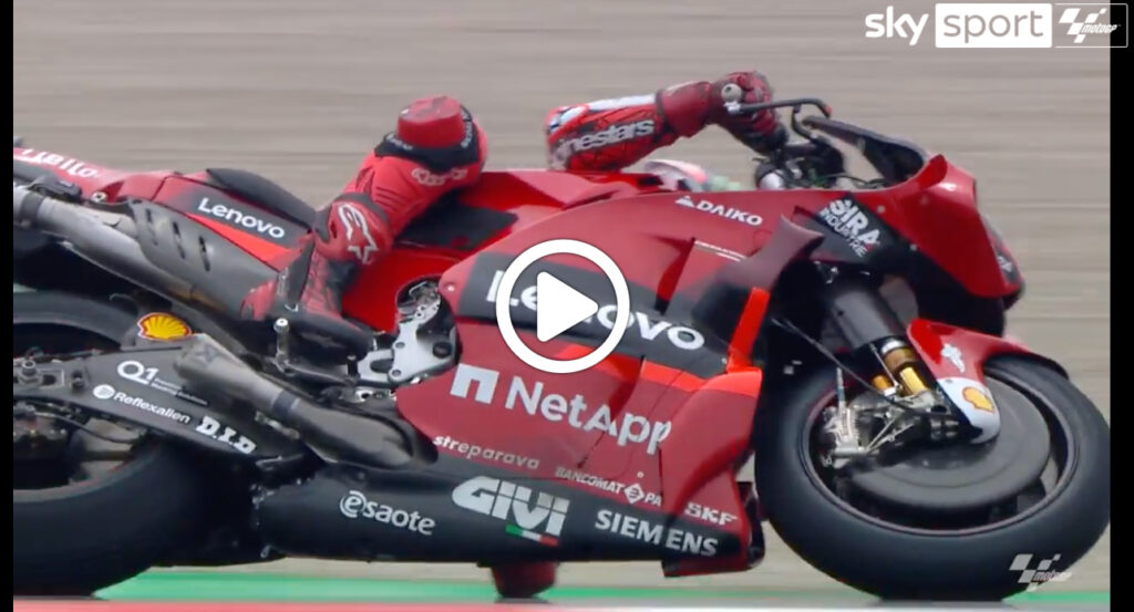 MotoGP | GP Olanda, Bagnaia il più veloce nelle libere ad Assen [VIDEO]