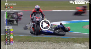 MotoGP | GP Assen, il contatto Espargarò-Quartararo [VIDEO]