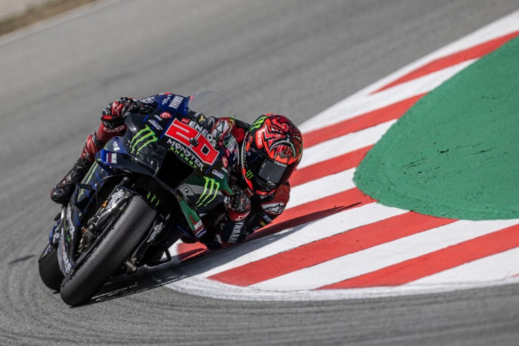 MotoGP | GP Barcellona Day 1: Quartararo, “Buon feeling ma poco grip”