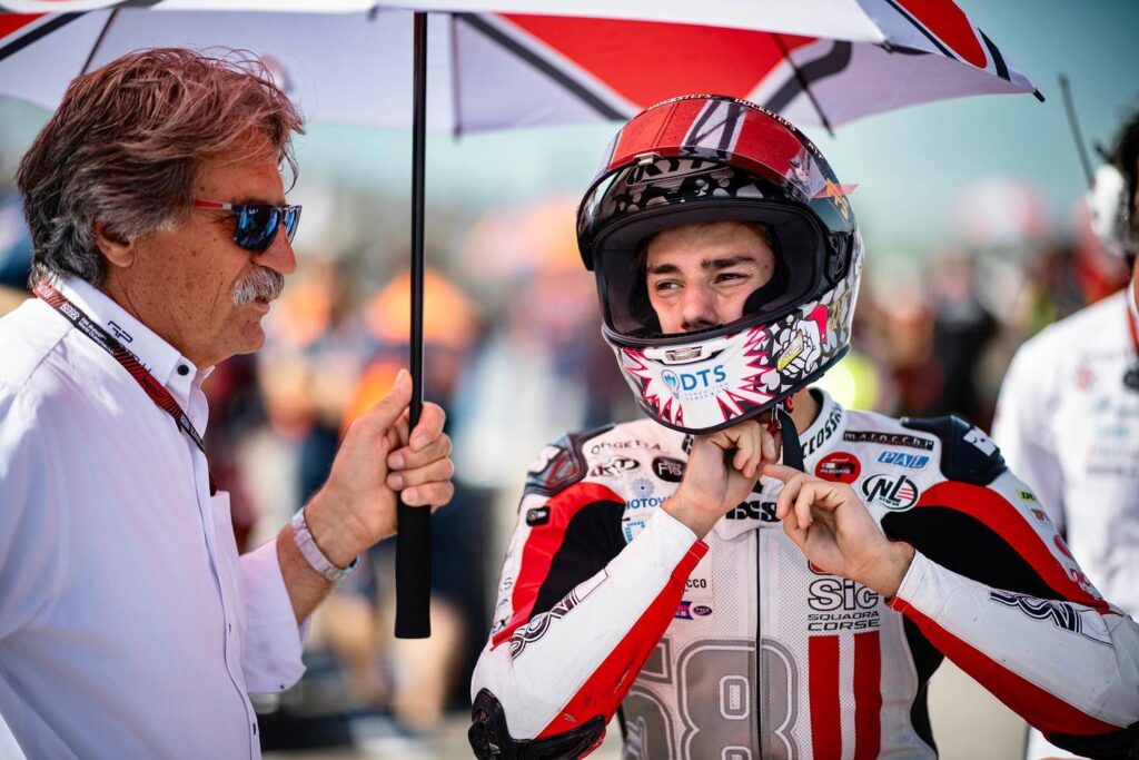 Moto3 | La déception de Paolo Simoncelli : "Je donnerais tout pour ouvrir un chiringuito"
