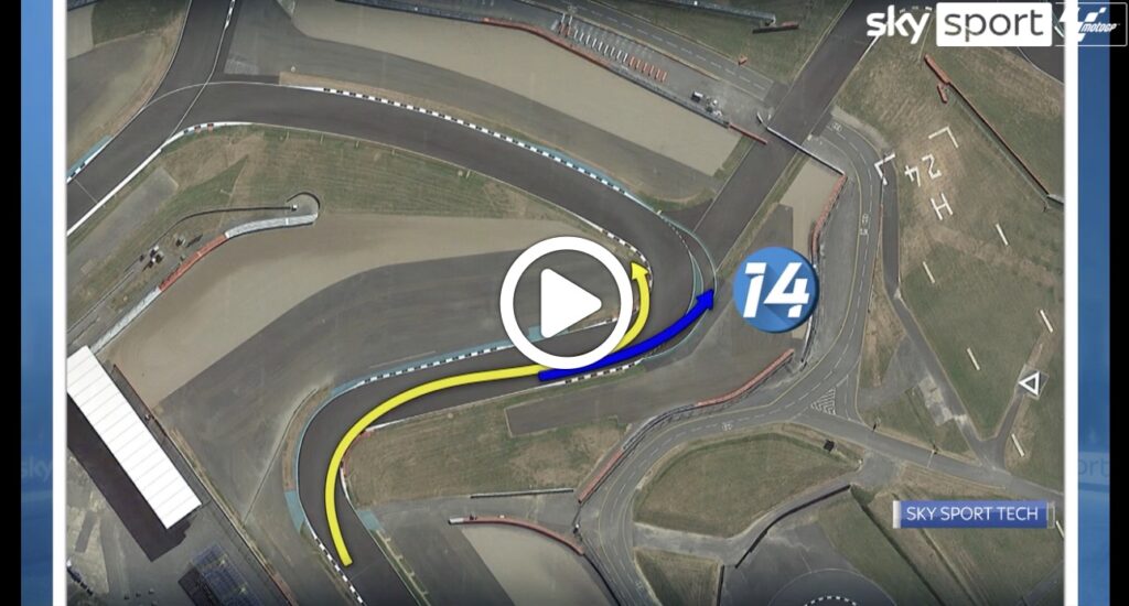MotoGP | Quartararo, l’analisi del “long lap penalty” a Silverstone con lo Sky Tech [VIDEO]