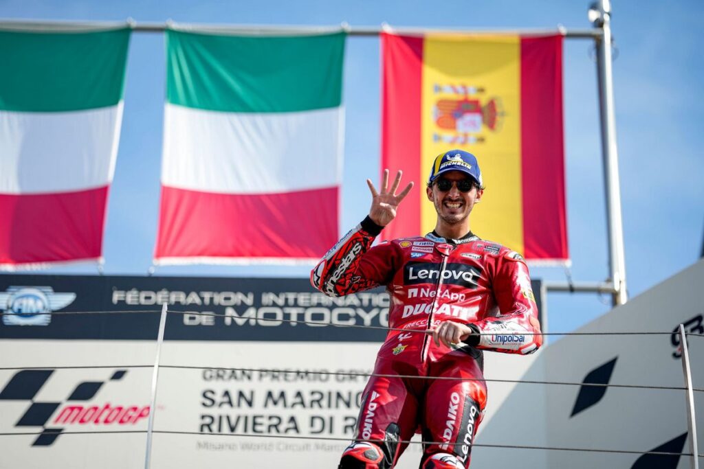 MotoGP | GP Misano: Bagnaia, “Gara durissima, con Enea siamo andati veramente forte”