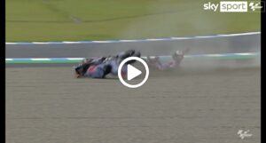 MotoGP | GP Giappone, la caduta di Bastianini nelle libere [VIDEO]