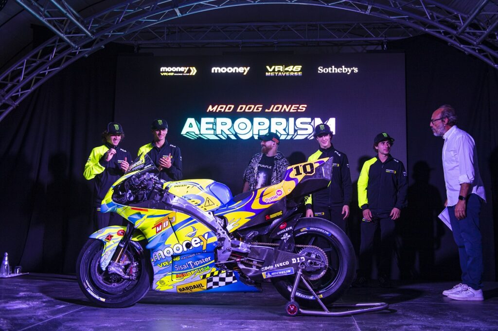 Moto GP | Gp Misano: The Mooney VR46 team on track with a special livery