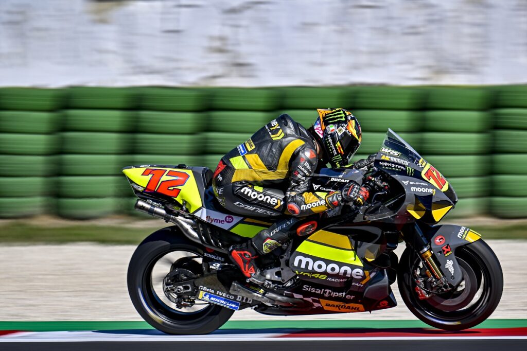 MotoGP | Teste Misano: Bezzecchi, “Um lindo dia hoje”