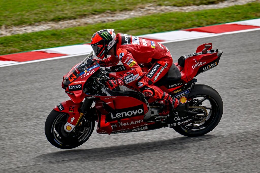 MotoGP | GP Malesia Day 1: Bagnaia, “Un errore mi è costato la Q2”