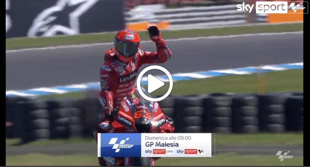 MotoGP | Meda su Bagnaia: “La vittoria in Malesia sarebbe speciale” [VIDEO]