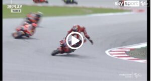 MotoGP | Miller, brutto high-side nella Q1 in Malesia [VIDEO]