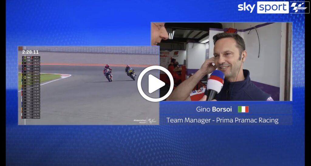 MotoGP | Borsoi, a Valencia arriva l’esordio in Pramac: “Spero di essere un valore aggiunto” [VIDEO]