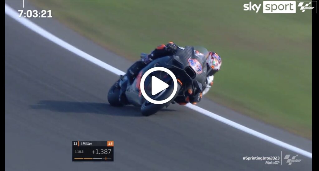 MotoGP | Jack Miller, a Valencia il “battesimo” con la KTM ufficiale [VIDEO]