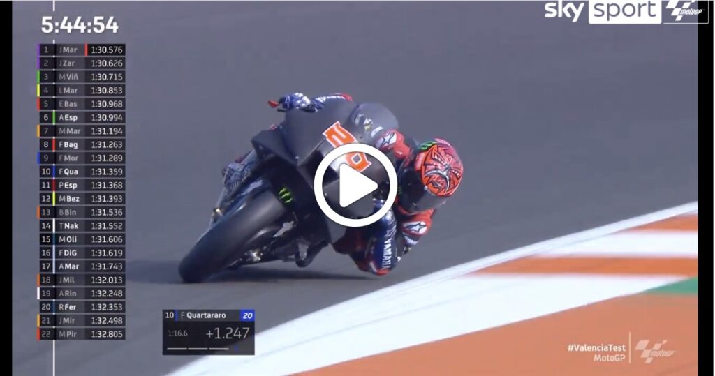 MotoGP | Yamaha, valutazioni contrastanti sulla nuova aerodinamica utilizzata a Valencia  [VIDEO]