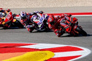 MotoGP | Gp Portimao: Bagnaia bissa la Sprint Race, Marquez centra Martin e Oliveira