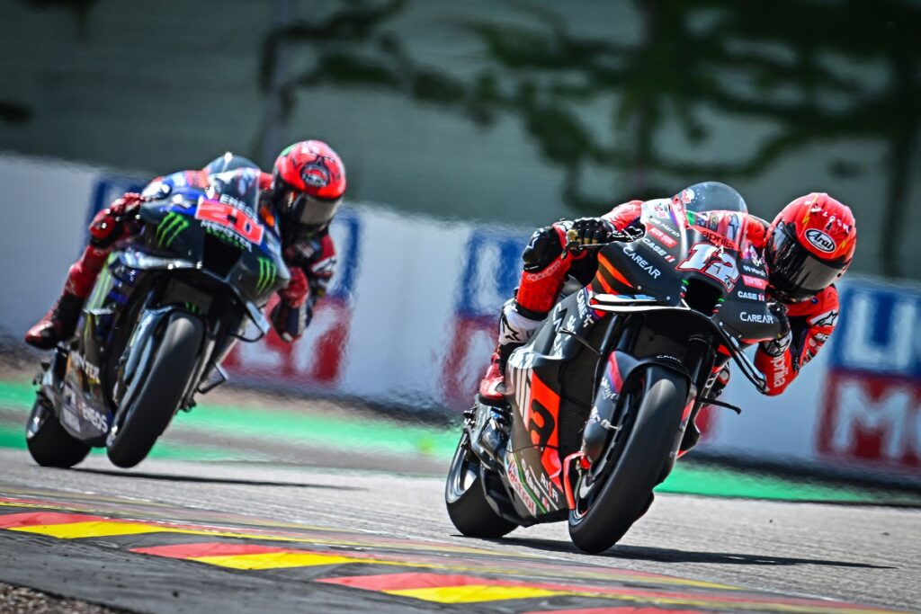 MotoGP | Gp Germania Sprint Race, Vinales: “Non ho mai avuto un buon livello di grip”