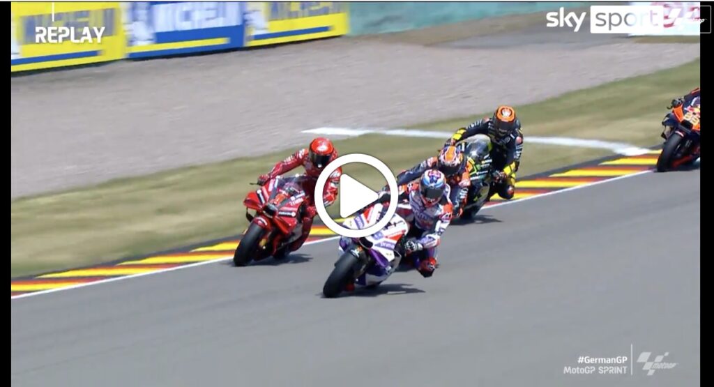 MotoGP | Gp Germania, gli highlights della Sprint Race [VIDEO]