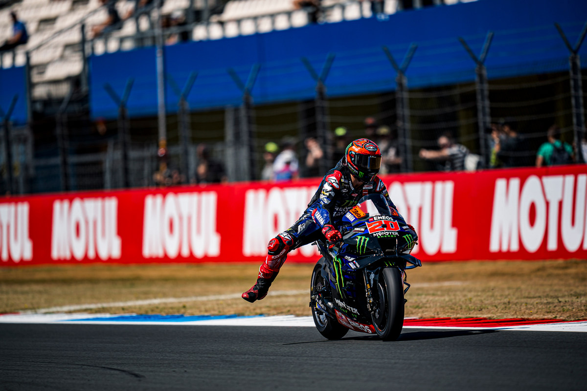 MotoGP | Gp Assen Sprint Race, Quartararo: “Bello tenere il passo di ...