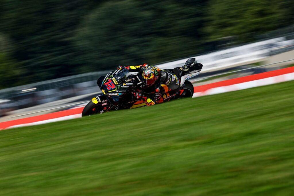 MotoGP | Gp Austria Gara, Bezzecchi: “Delusione della Sprint trasformata in carica positiva”