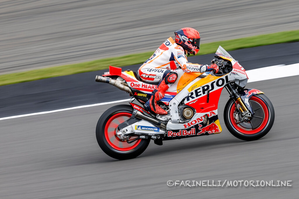 MotoGP | GP Silverstone Sprint Race, Marc Marquez: “Non aveva senso rischiare”