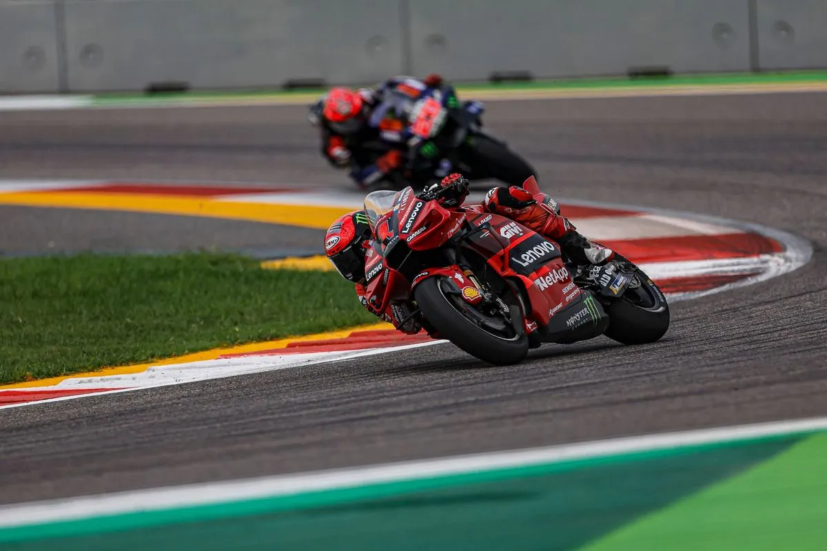 MotoGP | Gp India Gara, Bagnaia: “Ero al limite, caduta simile a Misano ...
