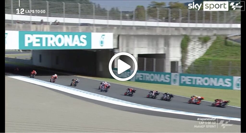 MotoGP | GP Giappone, la partenza della Sprint a Motegi [VIDEO]