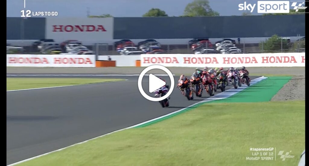 MotoGP | GP Giappone, gli highlights della Sprint a Motegi [VIDEO]