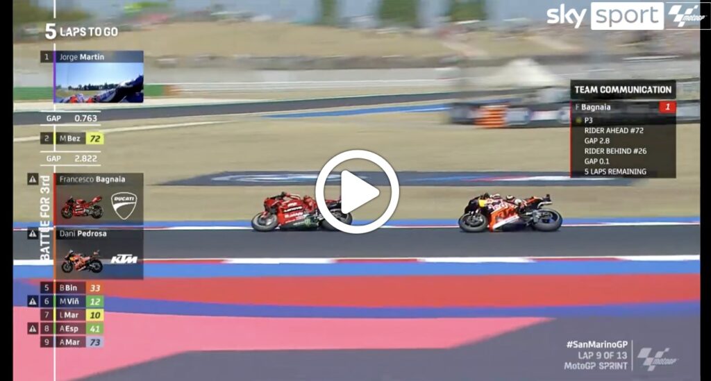 MotoGP | GP Misano, gli highlights della Sprint [VIDEO]