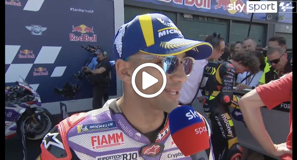 MotoGP | GP Misano, Martin entusiasta dopo la qualifica: “Non mi aspettavo di andare così forte” [VIDEO]