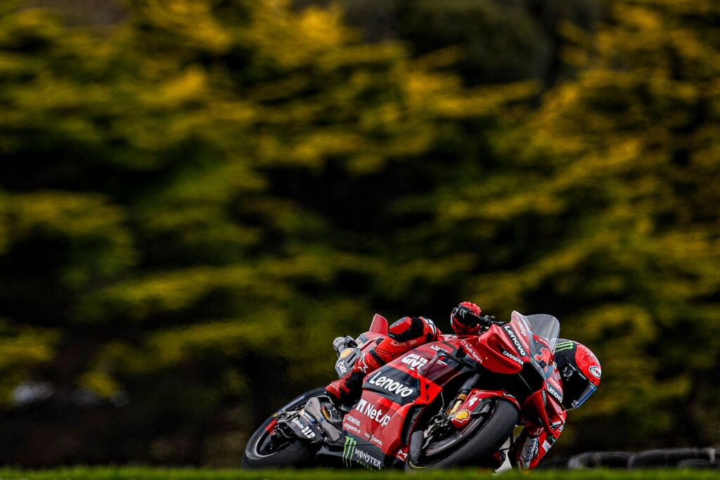 MotoGP | GP d'Australie Jour 1, Bagnaia : « Des pilotes dans le sillage ? On a l'impression d'être en Moto3"