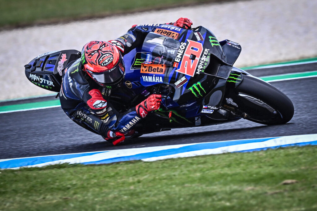 MotoGP |  GP Sprint d’Australie, Quartararo : « Conditions météorologiques impossibles »