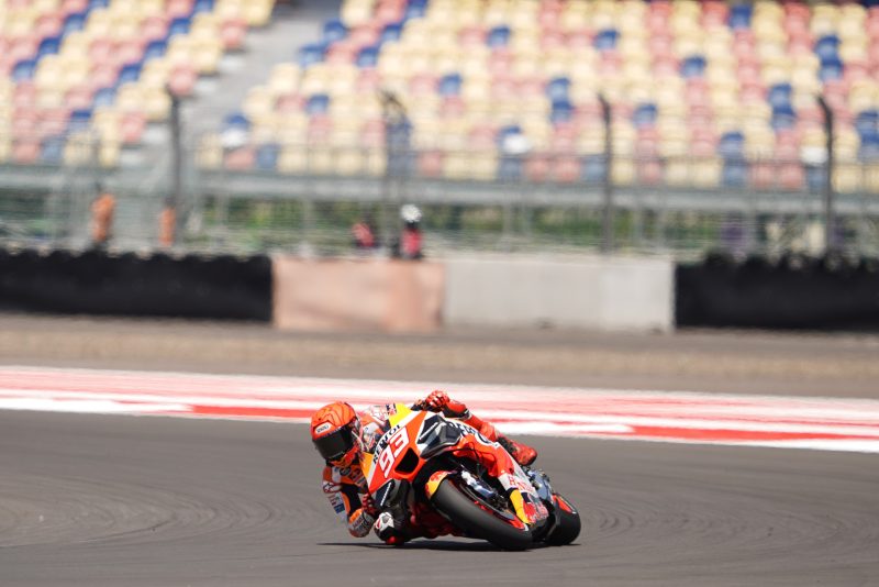 MotoGP | Gp Indonesia Sprint Race, Marc Marquez: “La nostra gara è stata molto breve oggi”