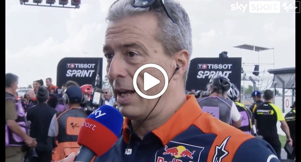 MotoGP | KTM, Guidotti commenta il podio di Binder nella Sprint della Thailandia [VIDEO]