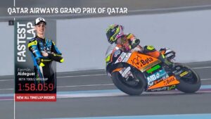 Moto2 | Gp Qatar Prove 2: Aldeguer da record, Arbolino è decimo