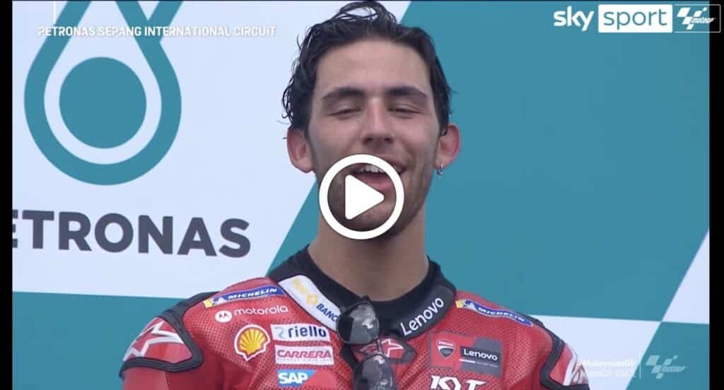 MotoGP | Bastianini vince a Sepang: la festa sul podio [VIDEO]