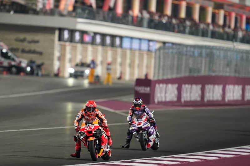 MotoGP | Gp Qatar Gara, Marc Marquez: “Dietro a Martin nessuno si sentiva a proprio agio”