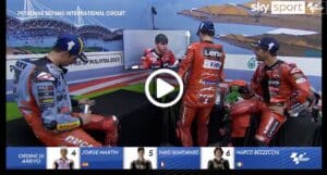 MotoGP | Bastianini, Marquez e Bagnaia: i commenti nel retropodio di Sepang [VIDEO]