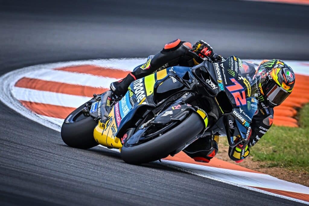 MotoGP | Test Valencia, Bezzecchi: “La GP23 è veloce, ma diversa in alcuni punti”