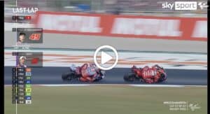 MotoGP | Bagnaia vince ed è campione del mondo: l’ultimo giro a Valencia [VIDEO]