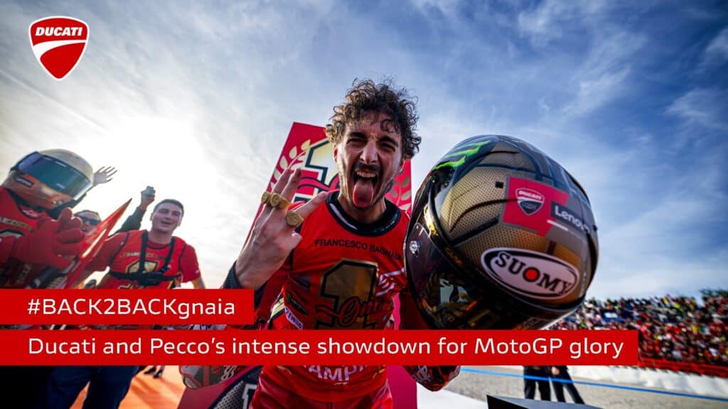MotoGP |  BACK2BACKgnaia: il film sulla vittoria del Titolo di Bagnaia [VIDEO]