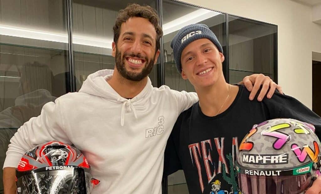Daniel Ricciardo: “I piloti della MotoGP non sono umani”