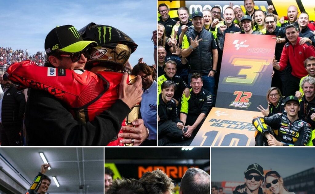 MotoGP | Valentino Rossi: “Il 2023 anno pieno di grandi risultati”