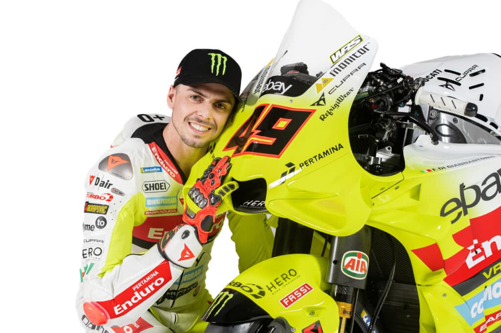 MotoGP | Di Giannantonio : "C'est un honneur de porter cette couleur"