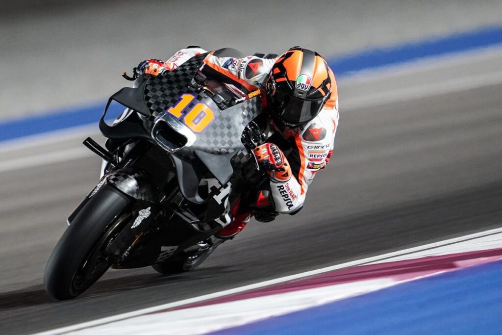 MotoGP | Test Qatar Day 1, Marini: “Non sono al 100% della forma”