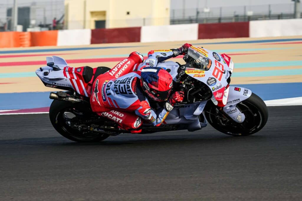 MotoGP GP Qatar Day 1, Marc Marquez “Good sensations”