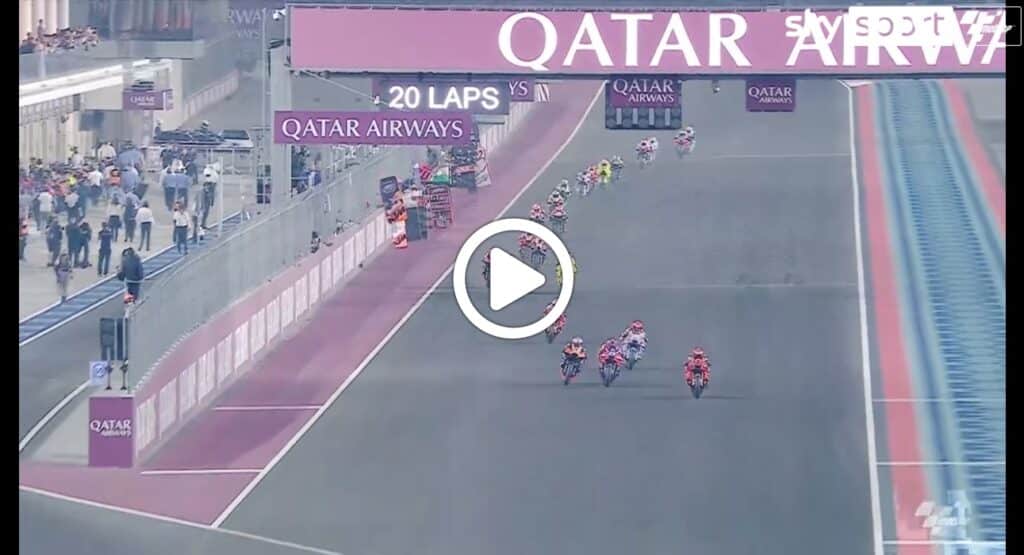 MotoGP | GP Qatar, Bagnaia riparte con un successo: gli highlights della gara [VIDEO]