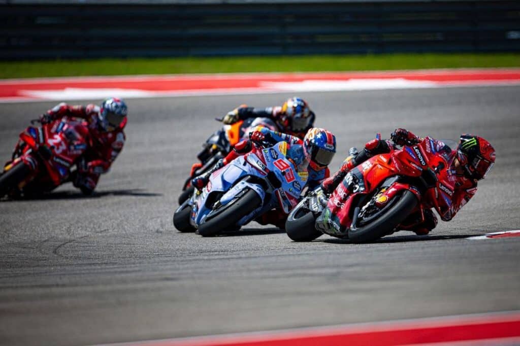 MotoGP | GP Austin Race, Bagnaia : « Il fallait courir en défense »