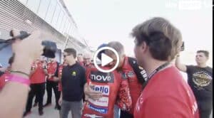 MotoGP | GP Jerez, grande fête dans le garage Ducati après la victoire de Bagnaia [VIDEO]