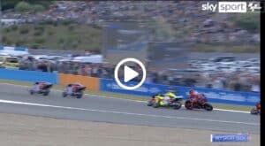 MotoGP | GP Jerez, Bagnaia-Binder-Bezzecchi : l'accident de Sky Tech [VIDEO]