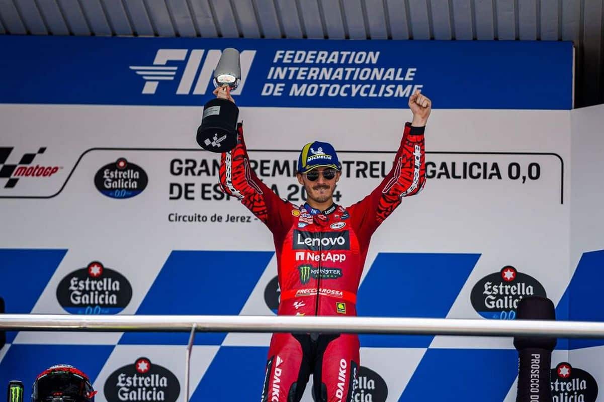 MotoGP GP Jerez Race, Dall'Igna “Bagnaia proved he is a Champion”