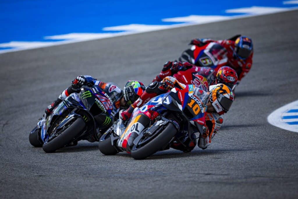 MotoGP | GP Jerez Sprintrennen, Marini: „Verrücktes Rennen, es gab viele nasse Stellen“