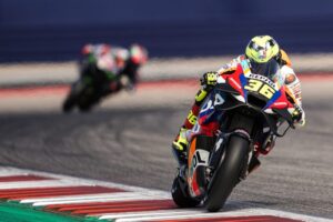 MotoGP | GP Austin Sprint Race, Mir: “Senza ali sono caduto nel cambio di direzione”