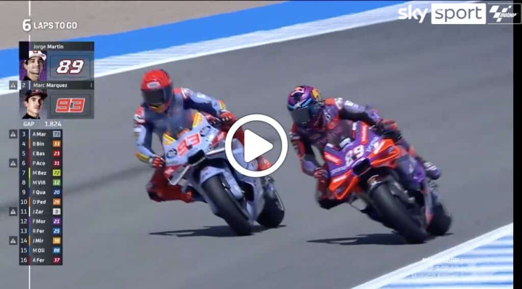MotoGP | GP Jerez, la sfida Martin-Marquez nella Sprint [VIDEO]